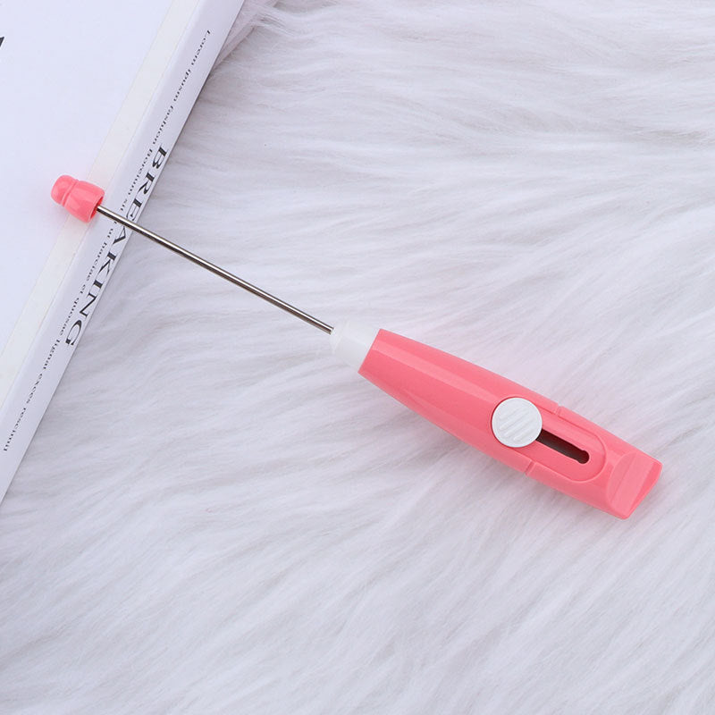 DIY beaded courier knife portable unpacking artifact unpacking courier paper cutter unpacking knife office home art knife