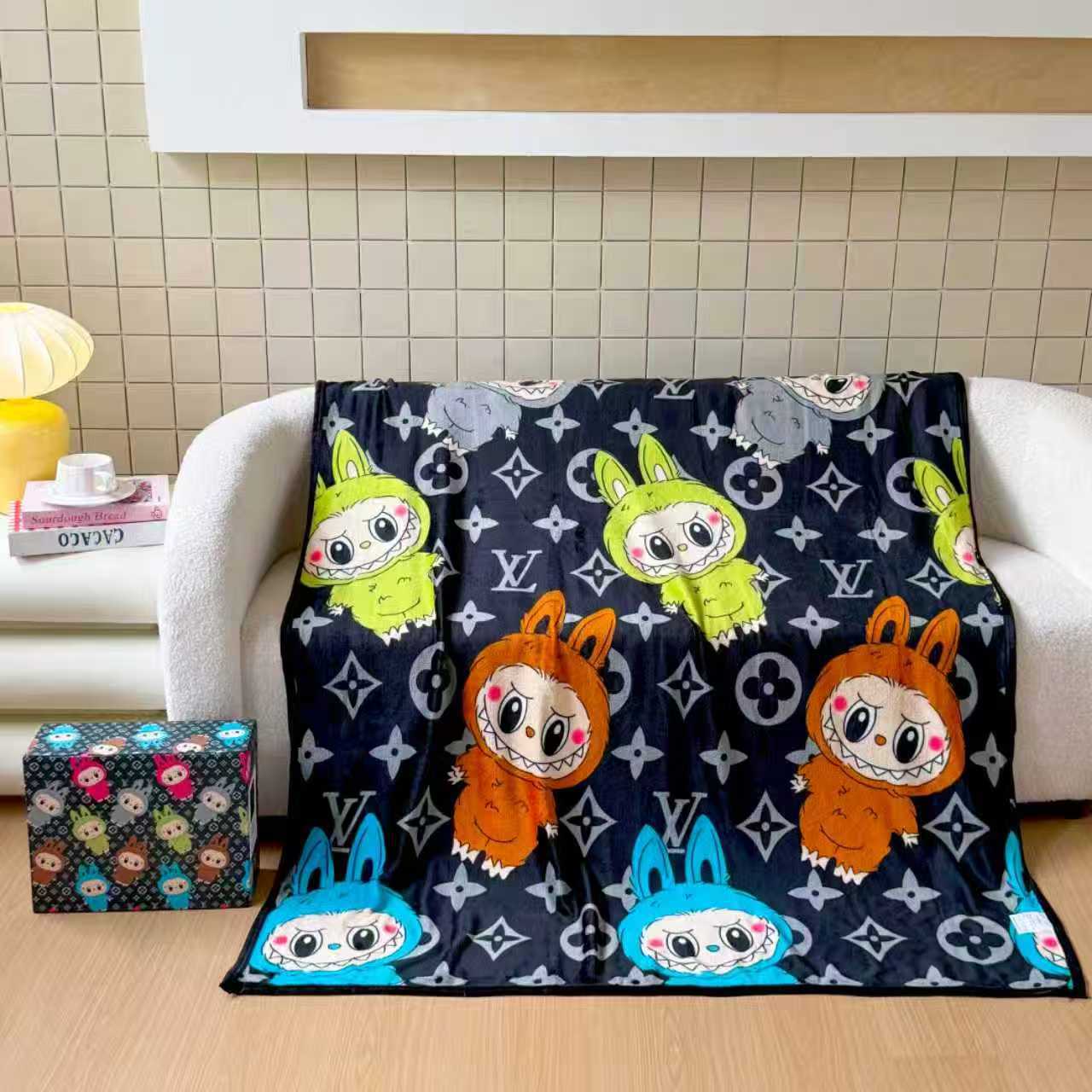 Fashion Plush Designer Blanket Large Size