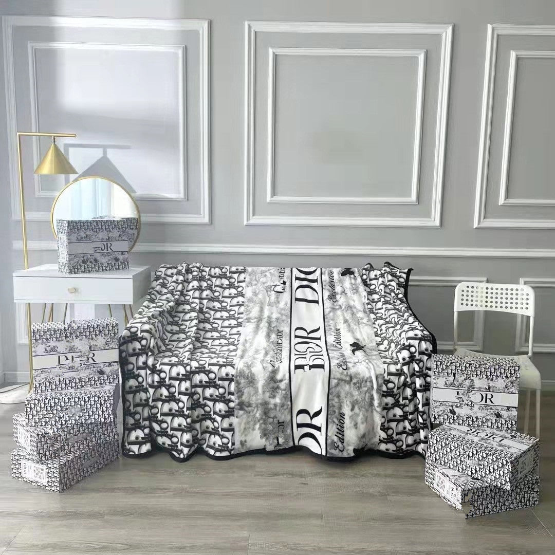 Fashion Plush Designer Blanket Large Size