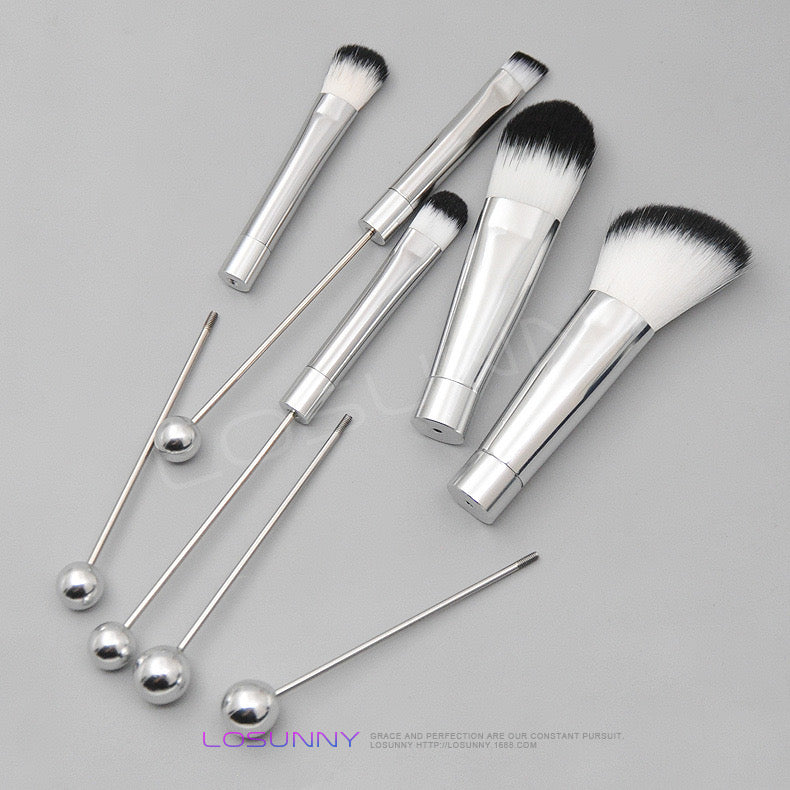 【U004】🎆20% OFF💄Metal Makeup Brush Beads For DIY