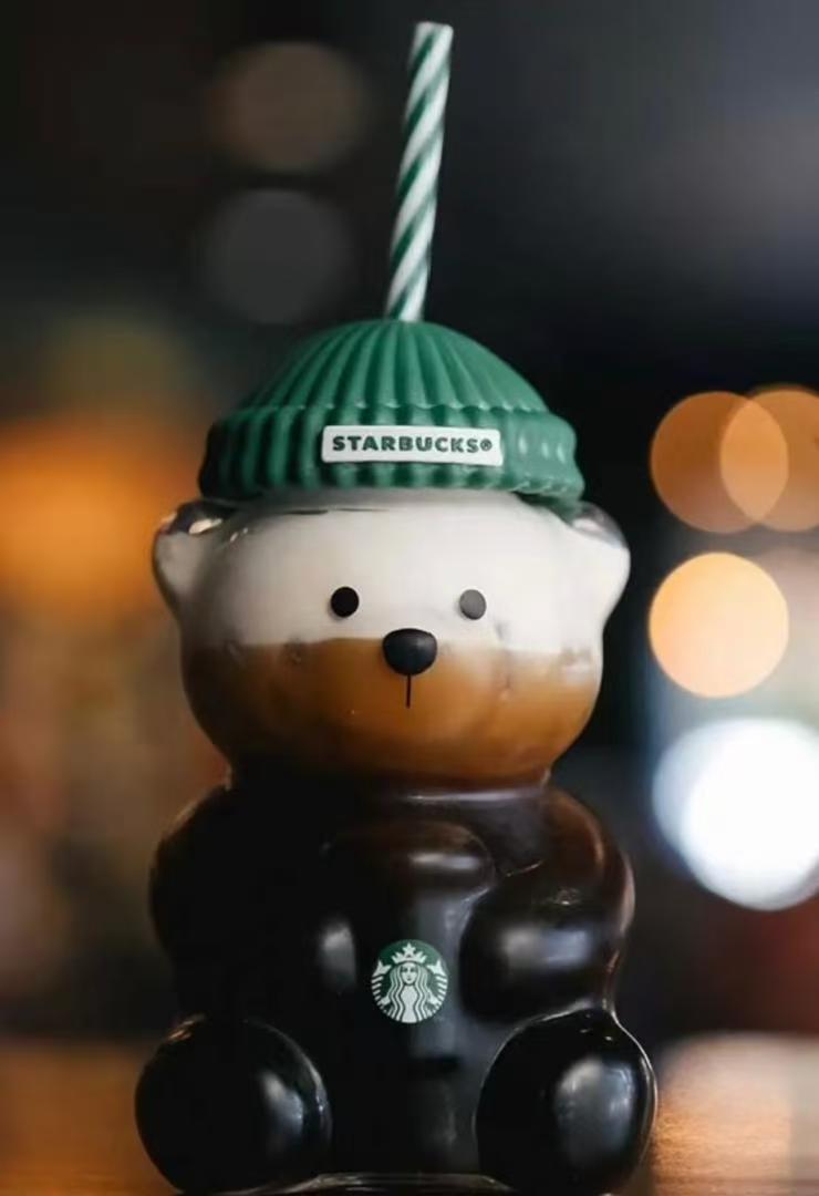 【LLL】Hot sale 🔥 SB Glass Bear Cup In Stock 7-12 days to USA