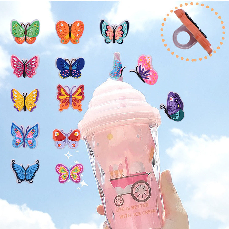 【C309】🥤🖊️ Food Grade High Quality Pen/ Straw clips