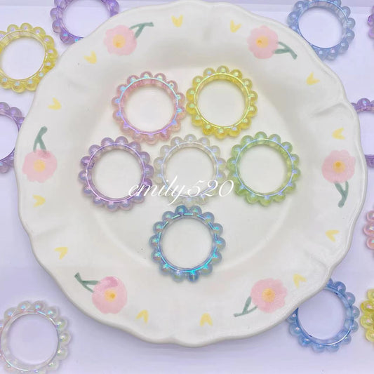 【C280】🪷 Acrylic Mermaid Luminous Wreath