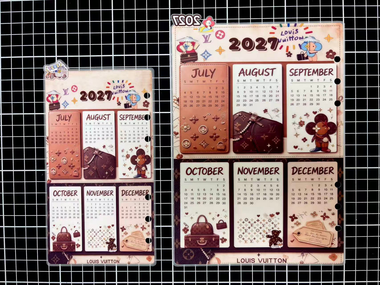 01081# New! Calendar divider, exclusive design version！