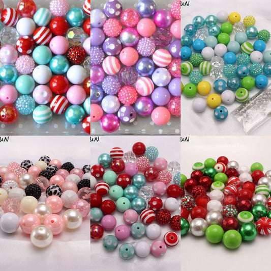 【A903】🔥10.15-Updated💮Colorful Rhinestone Beads Packed in Bag Diy Key Chain Material Bag