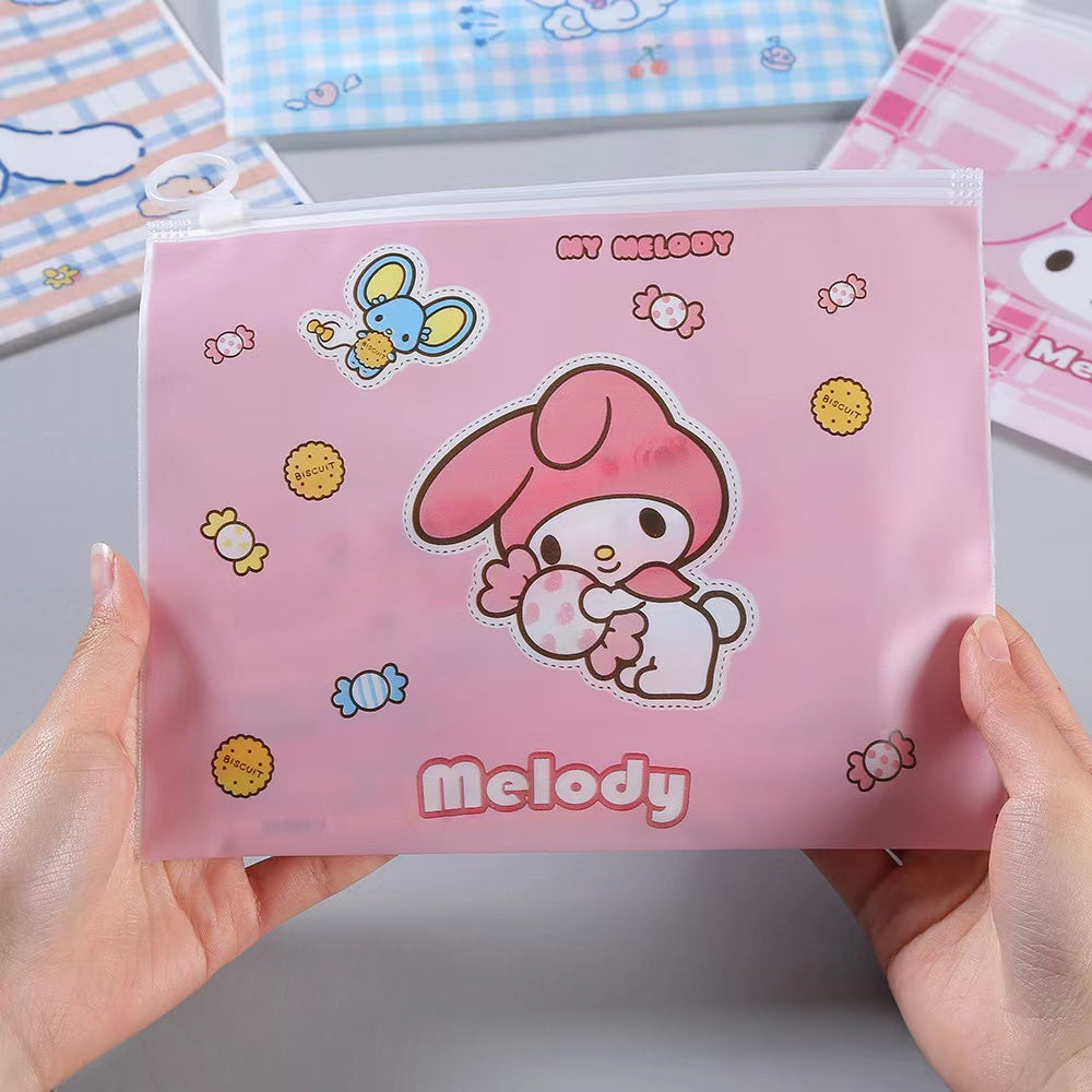 【C327】Restock🛍️ Sanrio/Unicorn Large Size PE Ziplock Bag