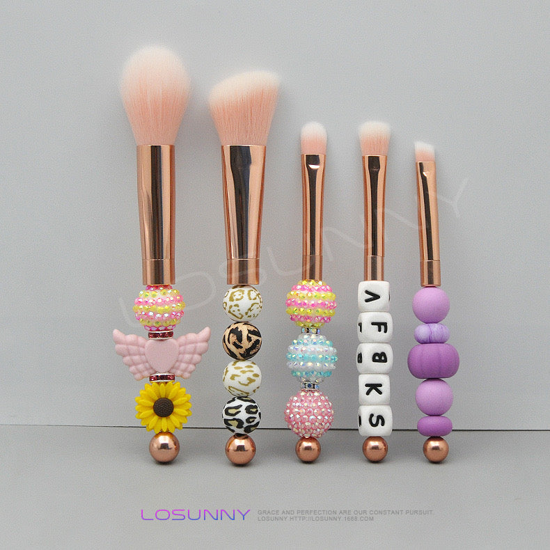 【U004】🎆20% OFF💄Metal Makeup Brush Beads For DIY