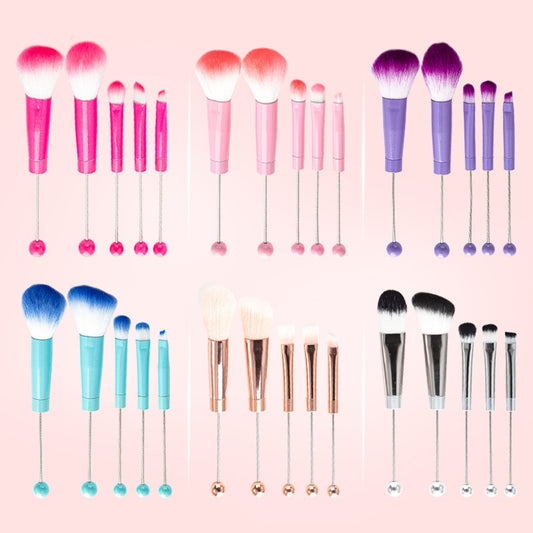 【C303】💄 New！Metal Makeup Brush Beads For DIY