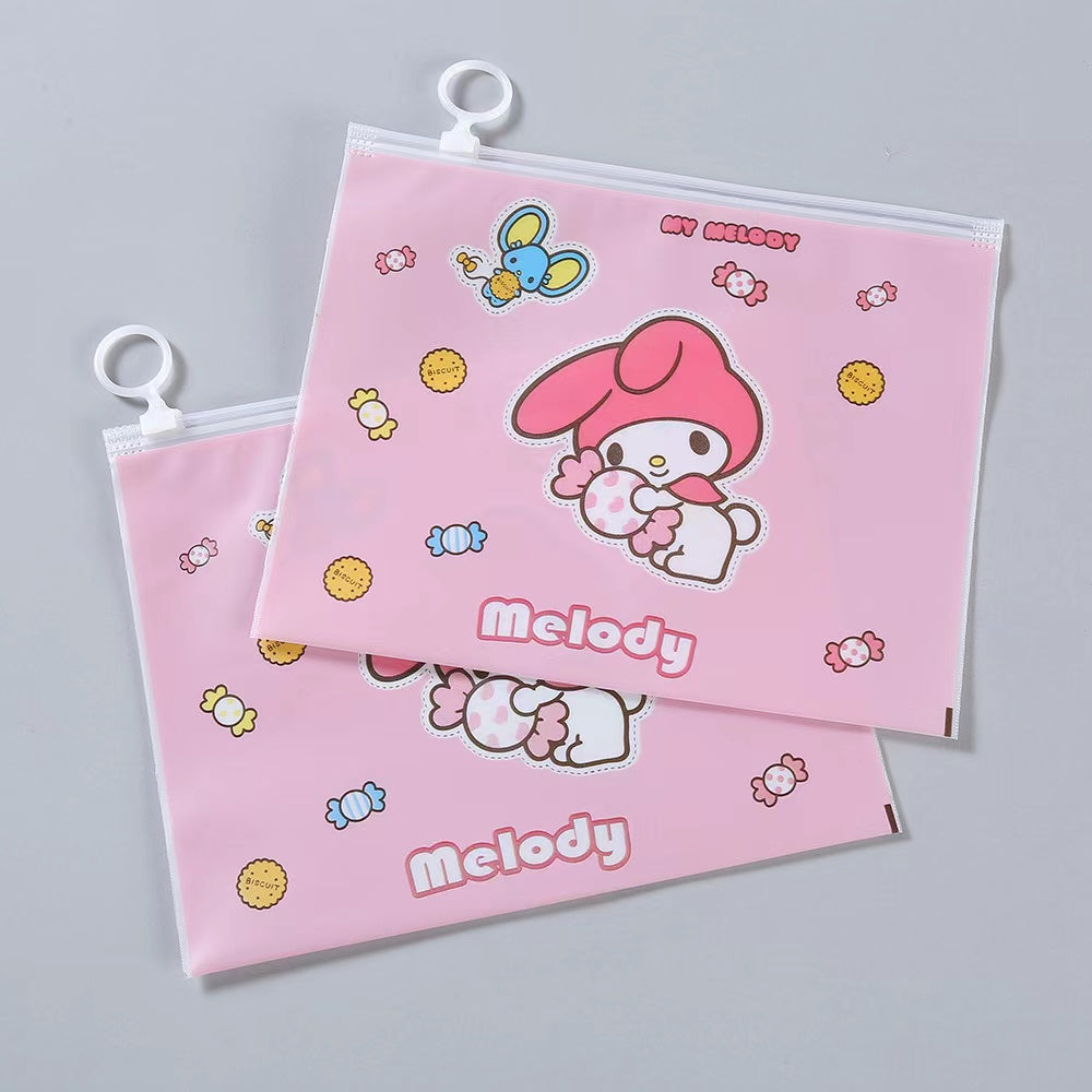 【C327】Restock🛍️ Sanrio/Unicorn Large Size PE Ziplock Bag