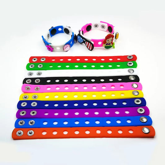 【C035】9.22-Restock🔥 Crocs Colorful Silicone Bracelet