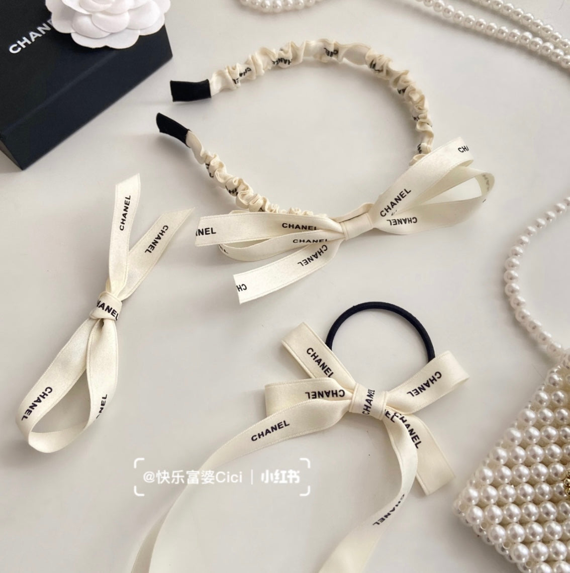 【A249】 ❗  Luxury Diy Ribbon Hair Accessories